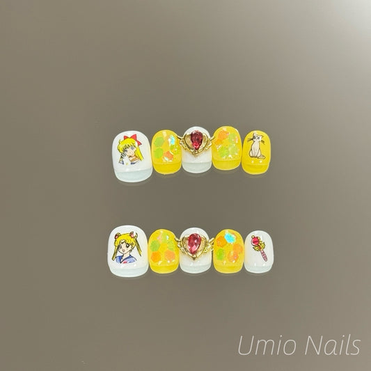 Sailor Moon Yellow - Baby Nail