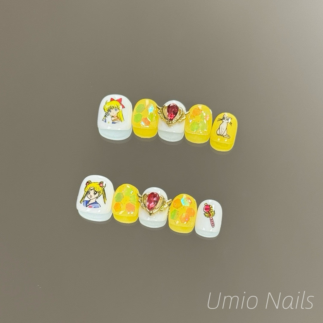 Sailor Moon Yellow - Baby Nail